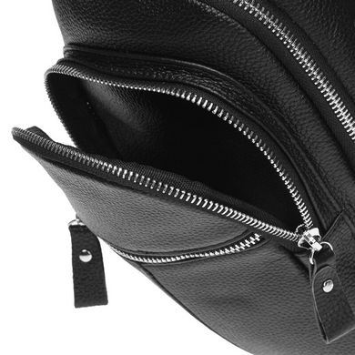 Рюкзак мужской кожаный Borsa Leather K15060-black