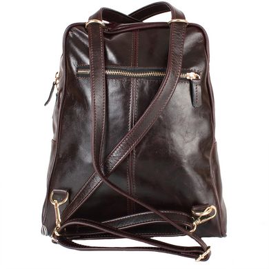 Рюкзак женский кожаный LASKARA LK-DM229-dark-bordeaux