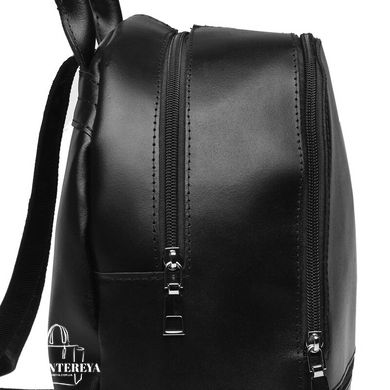 Женский кожаный рюкзак Ricco Grande 1L880-black черный
