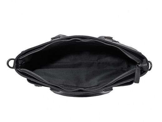 Мужская кожаная сумка для ноутбука Tiding Bag SM8-8990-1A черный