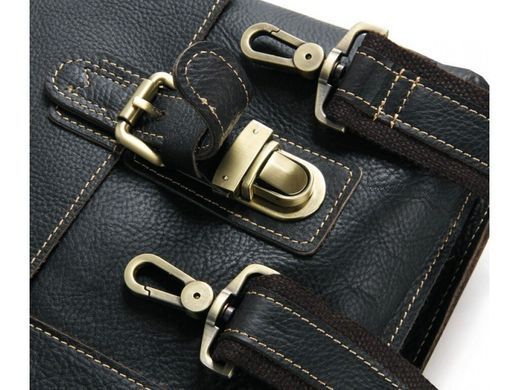 Мужской кожаный портфель TIDING BAG 7090