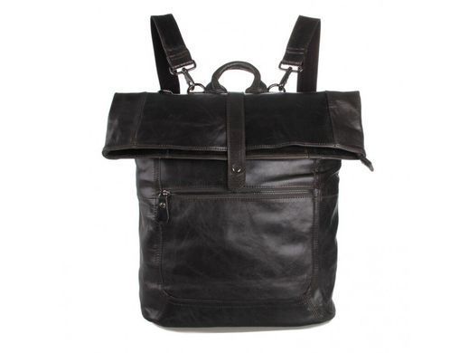 Чоловічий шкіряний рюкзак Tiding Bag 7204J коричневий