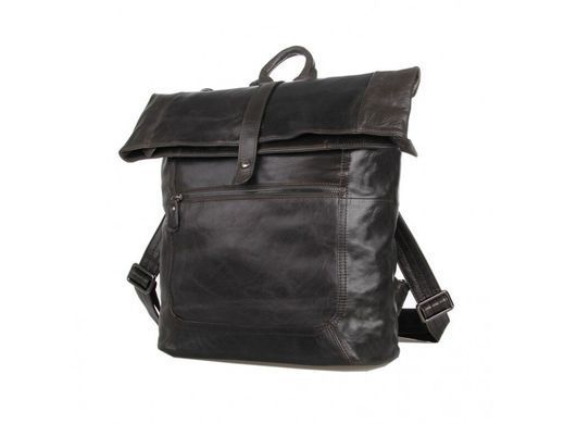 Чоловічий шкіряний рюкзак Tiding Bag 7204J коричневий