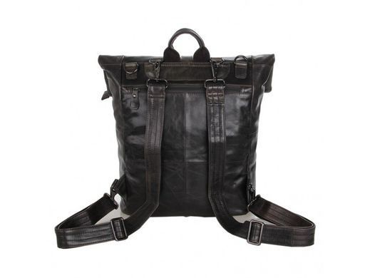 Чоловічий шкіряний рюкзак Tiding Bag 7204J коричневий