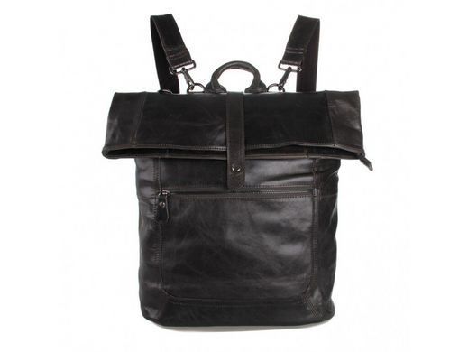 Мужской кожаный рюкзак Tiding Bag 7204J коричневый