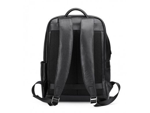 Мужской кожаный рюкзак Tiding Bag B3-1741A черный