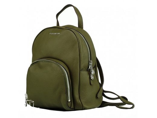 Женский кожаный рюкзак Forstmann F-P58GR зеленый