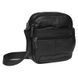 Сумка через плечо мужская кожаная Borsa Leather K11030-black 1
