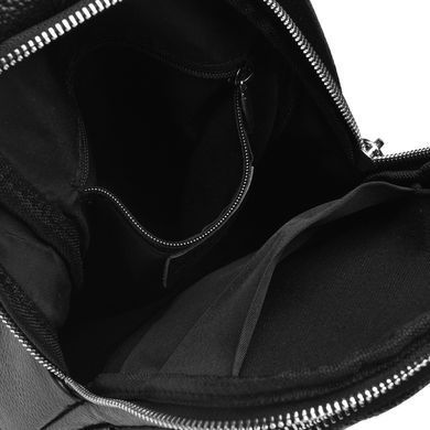 Сумка слінг чоловіча (однолямковий рюкзак) шкіряний Borsa Leather K16603