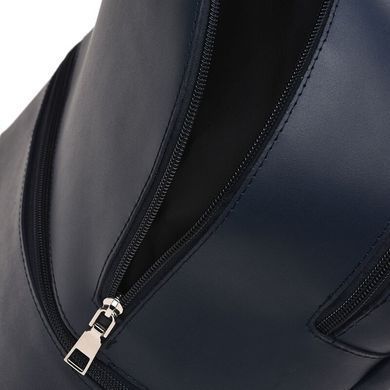 Женский кожаный рюкзак Ricco Grande 1L880-black черный