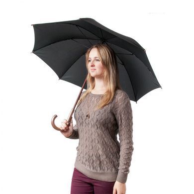 Парасолька-тростина механічна Fulton Kensington-1 L776 Black (Чорний)