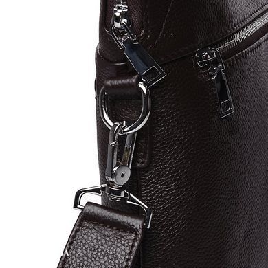 Мужская кожаная сумка для ноутбука Keizer K19220-brown коричневый