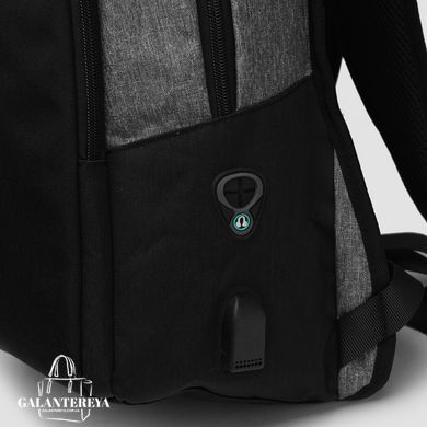 Рюкзак чоловічий для ноутбука Monsen 1Rem8328-black