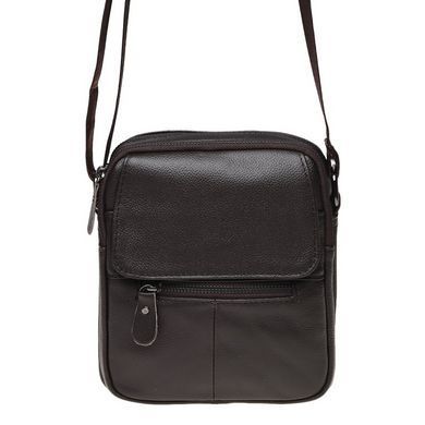 Сумка мужская кожаная Borsa Leather k11169-brown