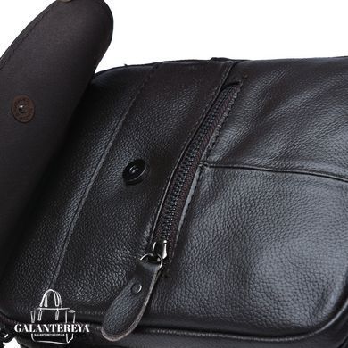 Сумка мужская кожаная Borsa Leather k11169-brown