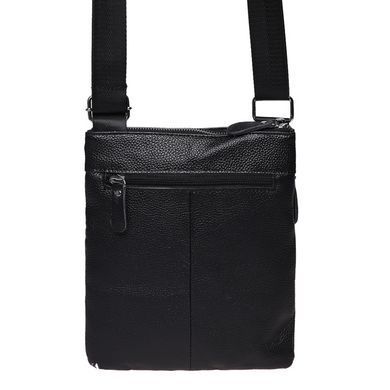 Сумка мужская кожаная Borsa Leather K1307-black