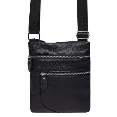 Сумка мужская кожаная Borsa Leather K1307-black
