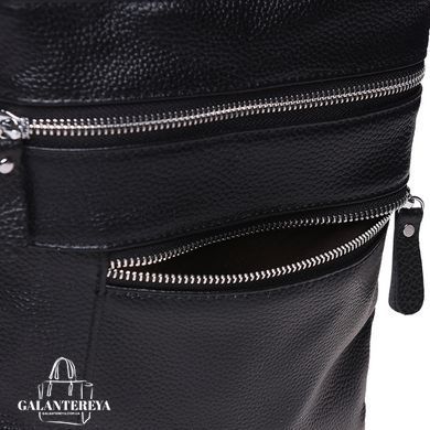Сумка мужская кожаная Borsa Leather K1307-black