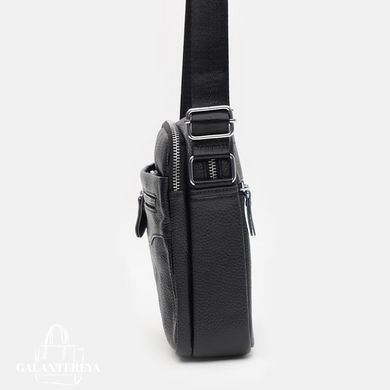 Сумка мужская кожаная Keizer K11183bl-black