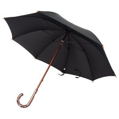 Зонт-трость механический Fulton Kensington-1 L776 Black (Черный)