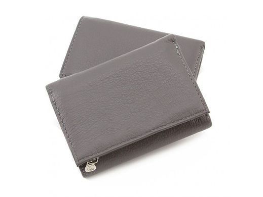 Шкіряний гаманець Horton Collection TRW-8580A-G сірий
