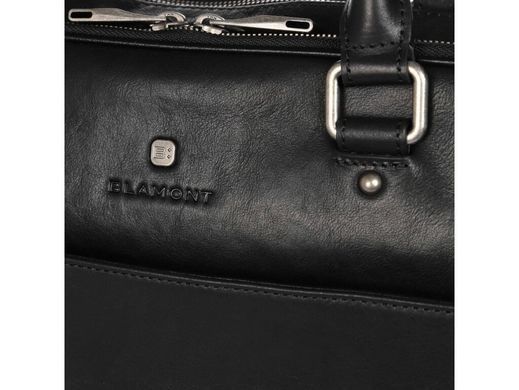 Мужская кожаная сумка Blamont P5912061 черный