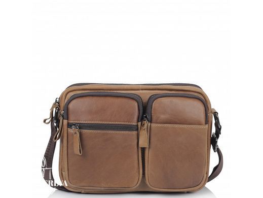 Сумка через плечо мужская кожаная Tiding Bag NM20-19702C