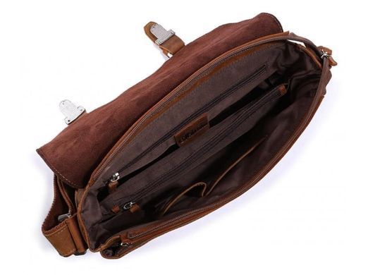 Мужская кожаная сумка мессенджер Tiding Bag 6002B