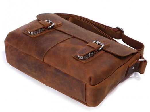 Мужская кожаная сумка мессенджер Tiding Bag 6002B