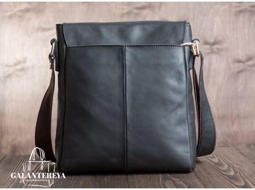 Мужской кожаный коричневый мессенджер Tiding Bag G1157