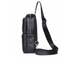 Мужской кожаный черный мессенджер Tiding Bag A25-6801A 5