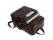 Мужской кожаный рюкзак Tiding Bag 7202C коричневый 4