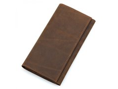 Мужское кожаное портмоне Tiding Bag 8110B коричневый
