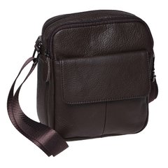 Мессенджер мужской кожаный Borsa Leather K11031-black