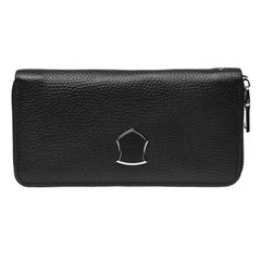 Женский кожаный кошелек Borsa Leather k16002-7-black черный