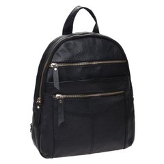 Женский кожаный рюкзак Keizer K11039-black черный