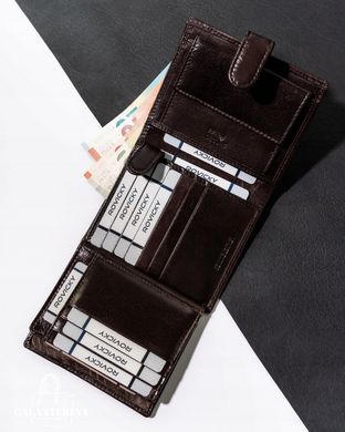 Кошелек мужской кожаный ROVICKY PC-102L-BAR