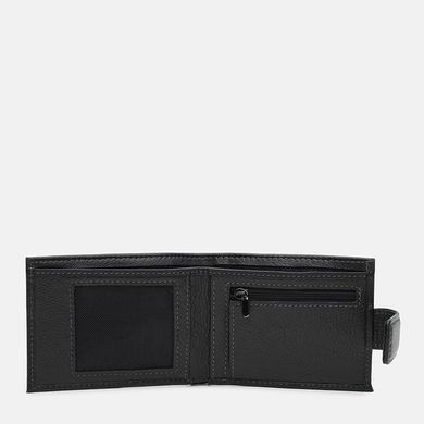 Мужское кожаное портмоне Ricco Grande K1434-a-black черное