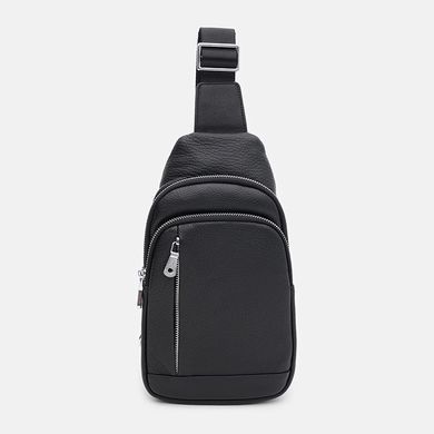 Рюкзак мужской кожаный Ricco Grande K16183bl-black черный