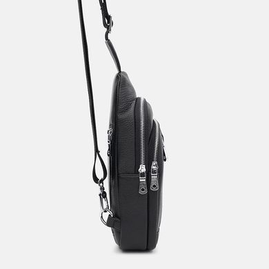 Рюкзак мужской кожаный Ricco Grande K16183bl-black черный