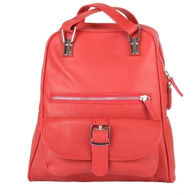 Рюкзак женский кожаный LASKARA LK-DM229-dark-bordeaux