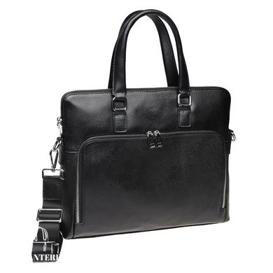 Мужская кожаная сумка Keizer K19227-black черный