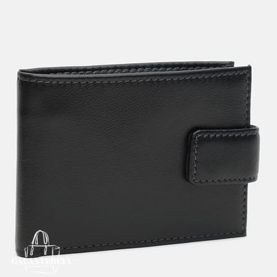Мужское кожаное портмоне Ricco Grande K1434-a-black черное