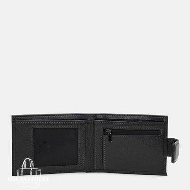 Мужское кожаное портмоне Ricco Grande K1434-a-black черное