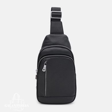 Рюкзак мужской кожаный Ricco Grande K16183bl-black черный