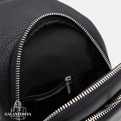 Рюкзак мужской кожаный Ricco Grande K16183bl-black черный