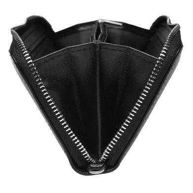 Женский кожаный кошелек Borsa Leather k16002-7-black черный
