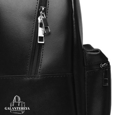 Женский кожаный рюкзак Ricco Grande 1L884-black черный