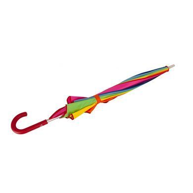 Зонт-трость женский механический Fulton Heart Walker-1 UV L909 Red (Красный)