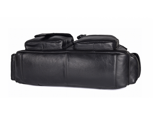 Мужская кожаная сумка Tiding Bag 8400A черный